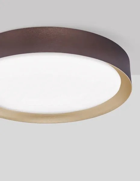 LED stropné svietidlo Luton 55 Hnedá
