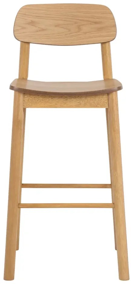 Barová židle Lenny z masivu dub přírodní