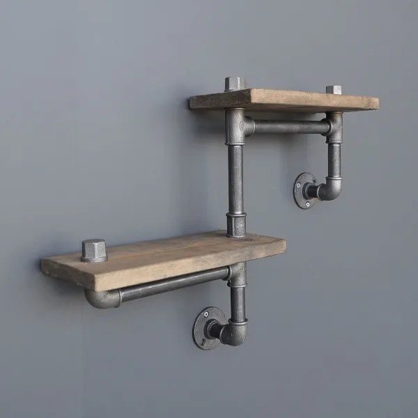 Nástenná polica BORURAF 30x55 cm smrek