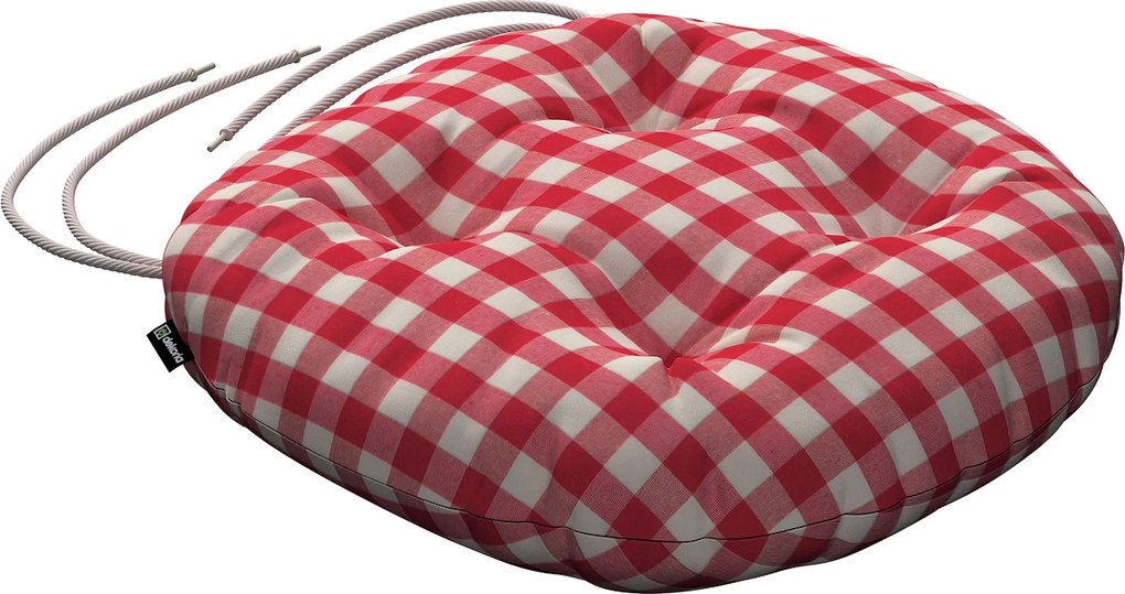 Sedák Adam farba produktu červená látka vzorované