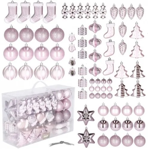 Vianočné ozdoby na stromček 77 ks SPRINGOS CA0158