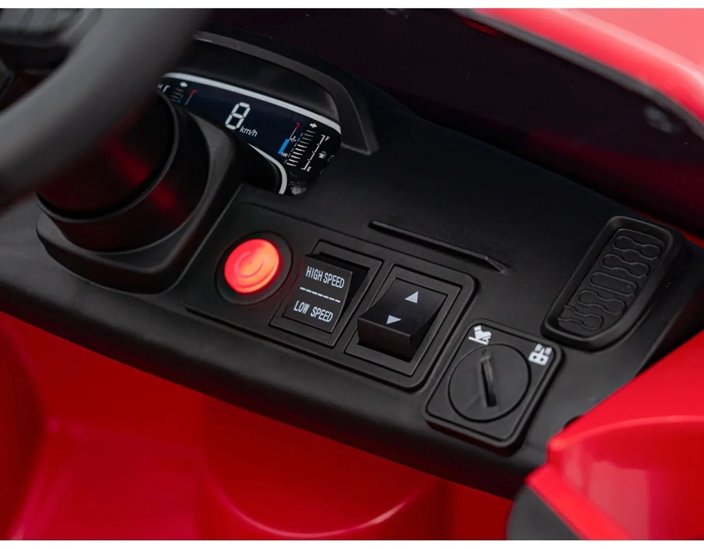Elektrické autíčko Ford Ranger LIFT RAMIZ PA.707 - červené
