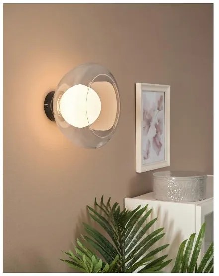 Livarno home Nástenná a stropná LED lampa (transparentná)  (100393033)