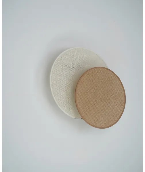 Brilagi - Nástenné svietidlo CIRCLES 1xE27/15W/230V 35x32 cm béžová/krémová