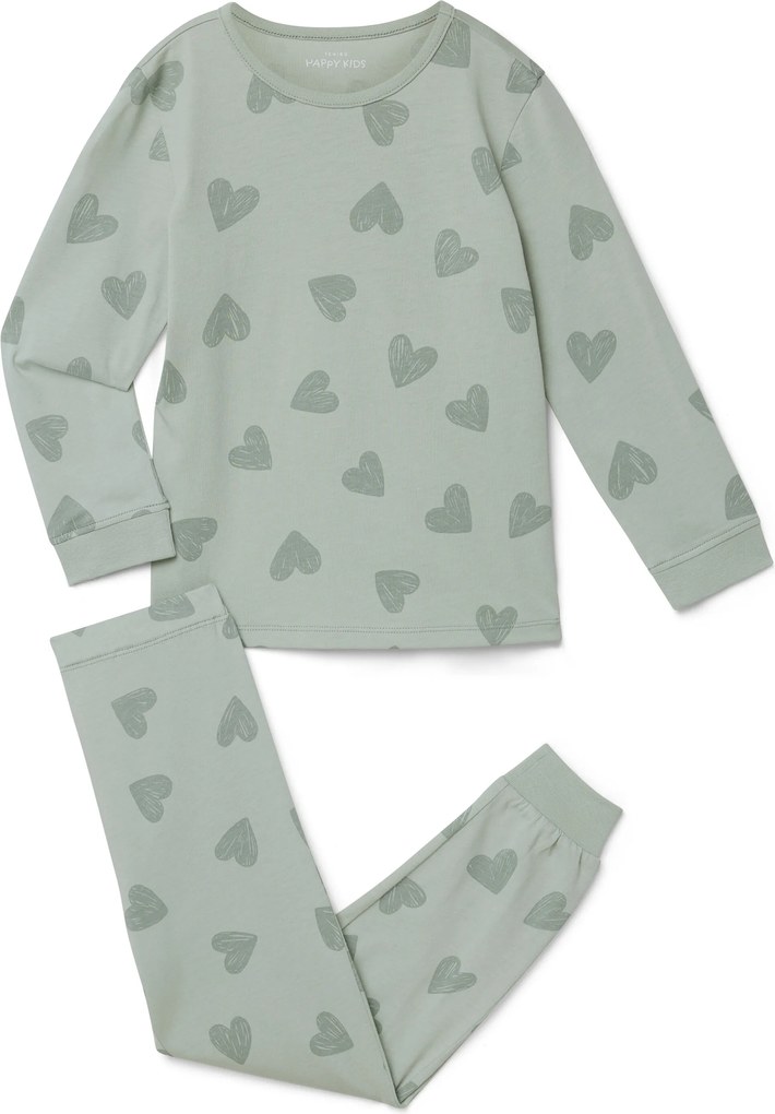 Detské pyžamá, 2 ks, motýľ