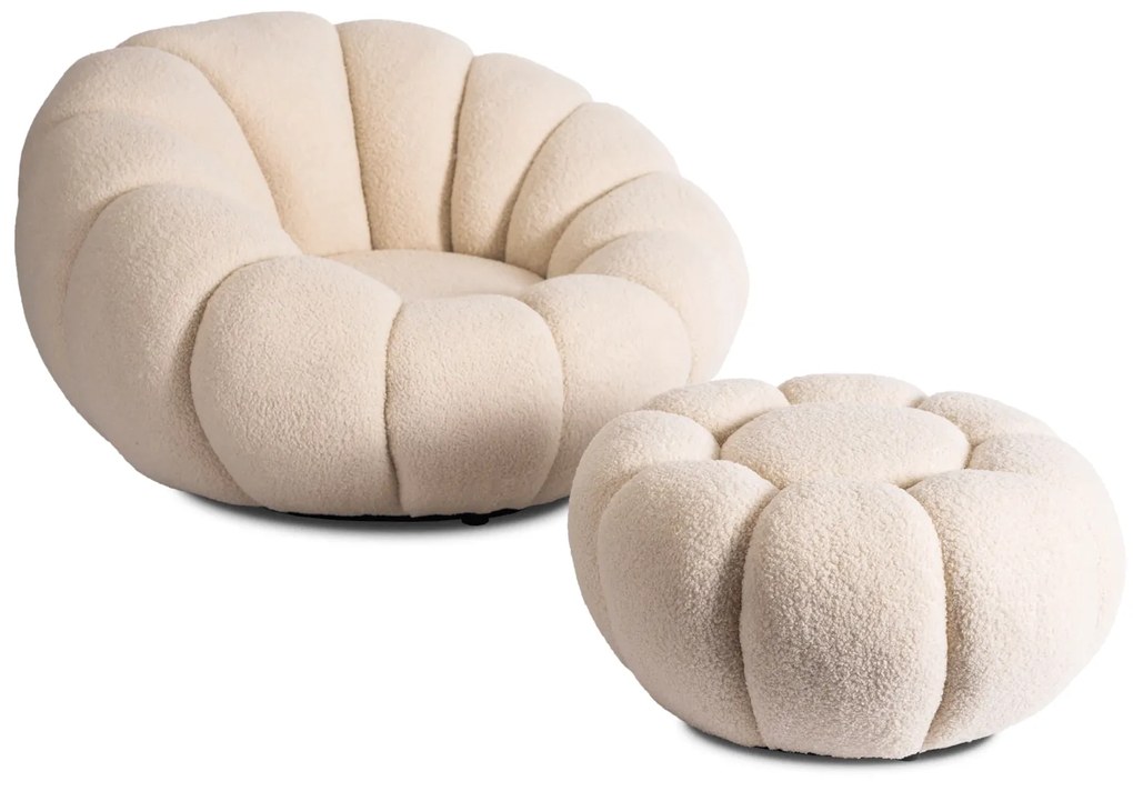 PROXIMA.store - Otočné kreslo PETTIT FARBA: sivá