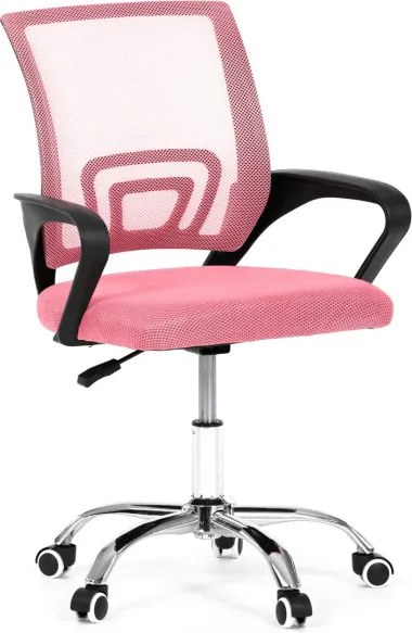 Detská otočná stolička ružová KA-L103 PINK