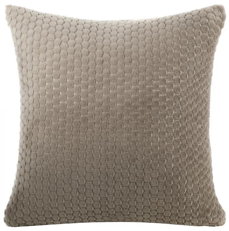 Obliečka na vankúš Zoe 40x40 tmavobéžová 367361