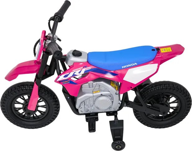 Elektrická motorka HONDA CFR450R ružová