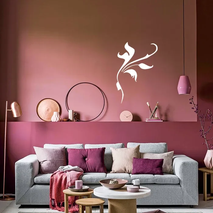 Sablio Samolepka na stenu: Fiore design - 60x90 cm
