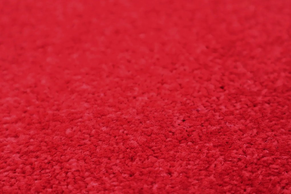 Vopi koberce Vianočný kusový koberec Eton červený kruh - 67x67 (priemer) kruh cm