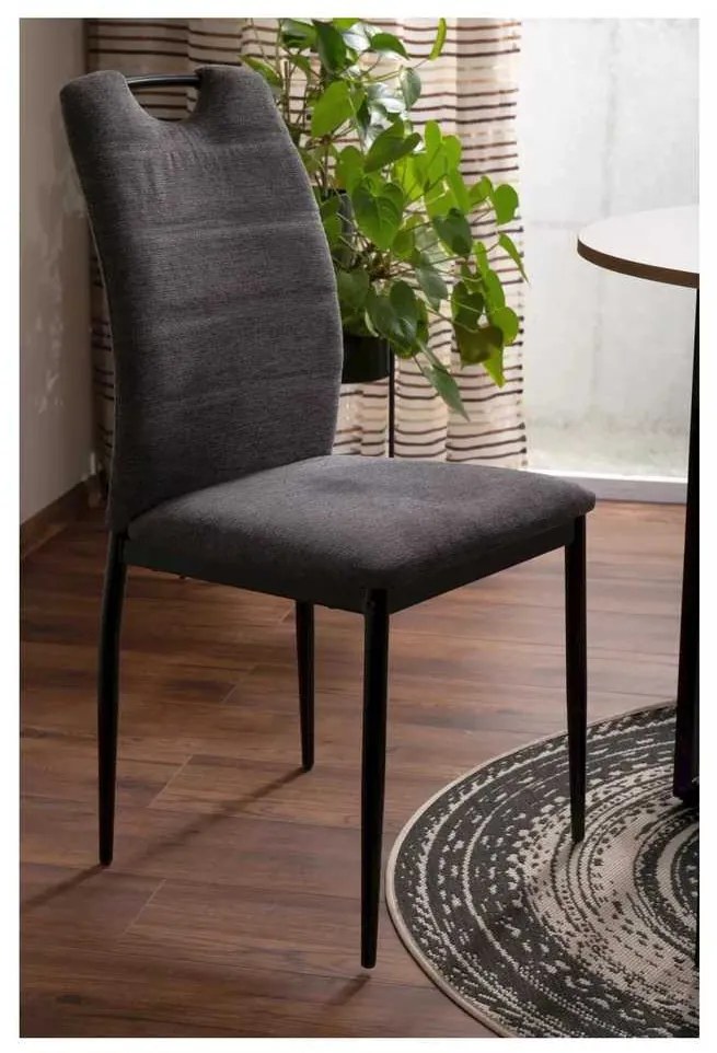 Jedálenská stolička Rip, sivá