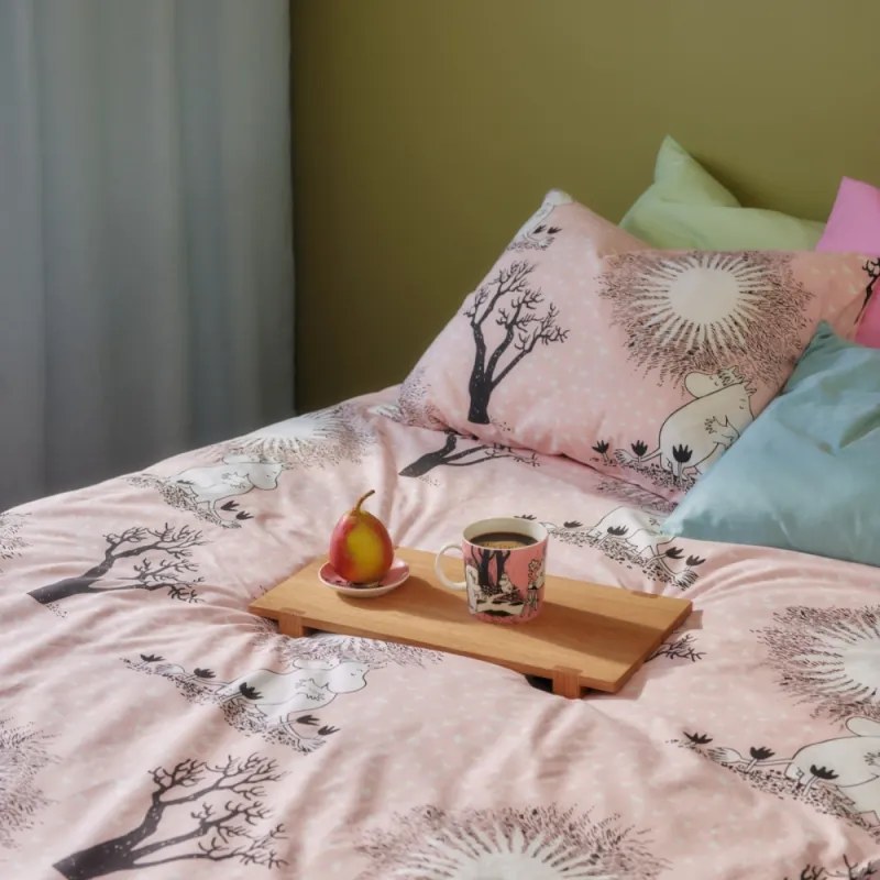 Hrnček Moomin Love 0,3l, ružový / 30. výročie, darčekový box