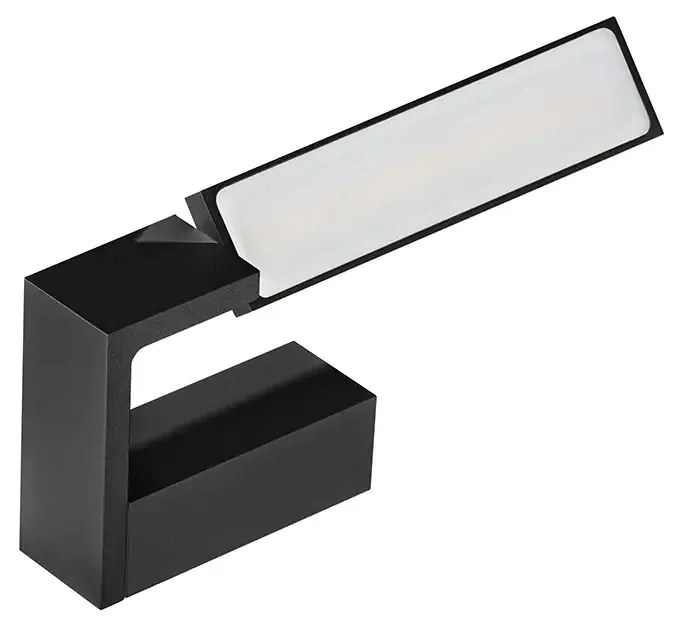 LED nástenné svietidlo Dalen čierne 3000K
