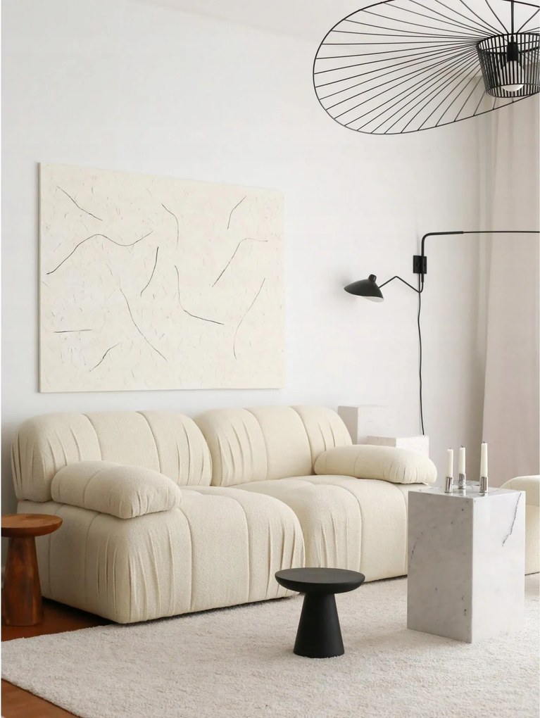 Pohovka dvojsedačka Solorazzo 2 (biela)