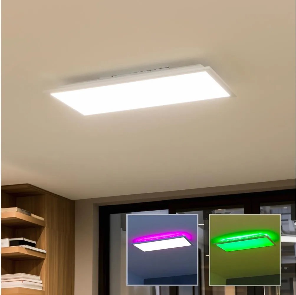 LED RGBW stmievateľný prisadený panel LED/22W/230V 2700-6500K 29,5x59,5 cm + DO
