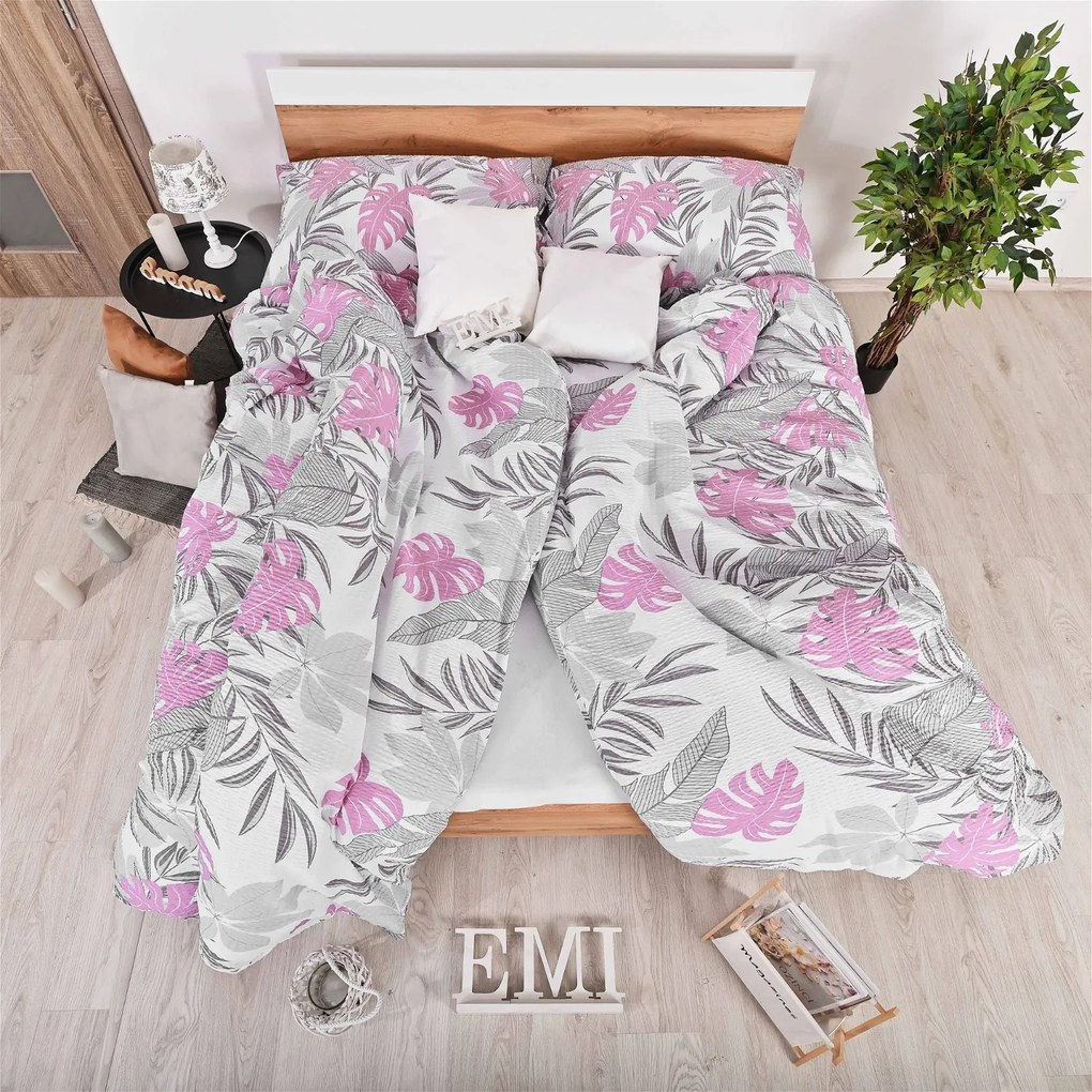 Obliečky krepové Kaus EMI: Štandardný set jednolôžko obsahuje 1x 140x200 + 1x 70x90