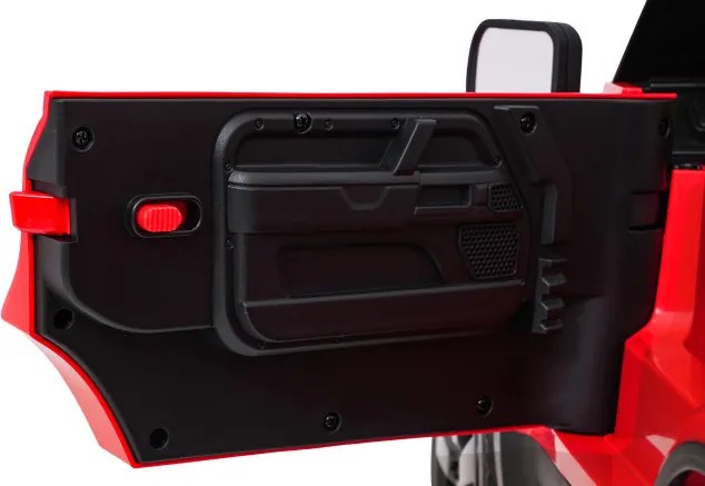 Elektrické autíčko Land Rover Defender červené