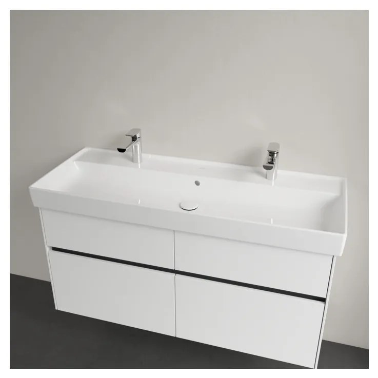 Villeroy & Boch Collaro - Umývadlo 1200x470 mm, bez prepadu, alpská biela 4A33C101