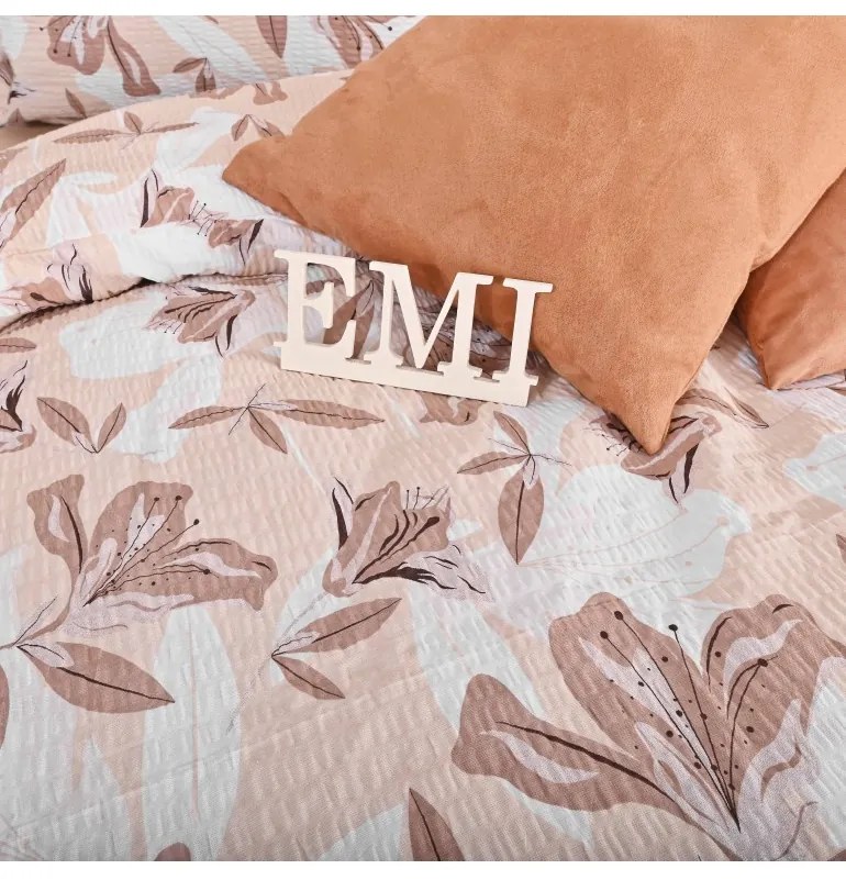 Obliečky krepové Susan EMI, Štandardný set jednolôžko obsahuje 1x 140x200 + 1x 70x90