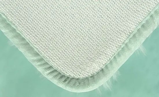 BO-MA, Kúpeľňová predložka Rabbit New mint, 60x90, zelená, kúpeľňa