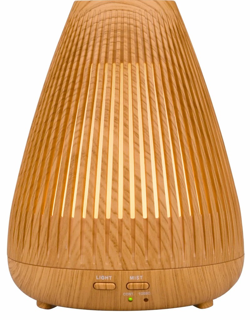 Aróma difuzér BEAM, svetlé drevo, 80ml, 7 farieb, 9W, ⌀11,4x15cm, Nature7