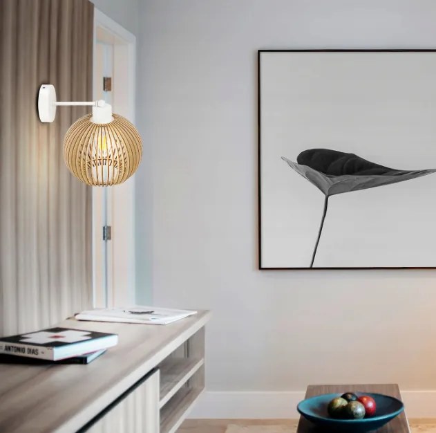 BERGE LED nástenné svietidlo LUCA05 - 1xE27 TREE BALL