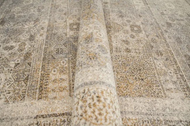 Koberec Dywilan Moon Mamluk Silver Ornament sivý