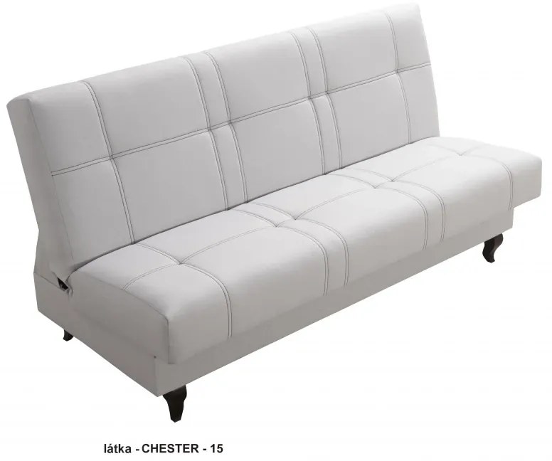 Pohovka LUDVÍK, sivá (elegance an 8172)