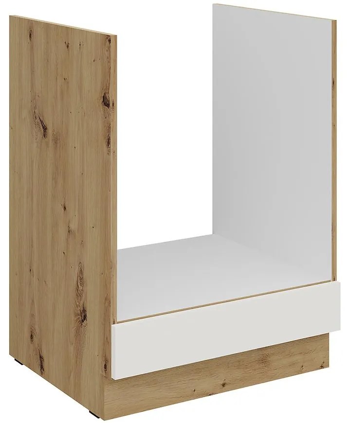 Kuchynská skrinka Aria-Wh/Ar Anti Fingerprint 60dg Bb