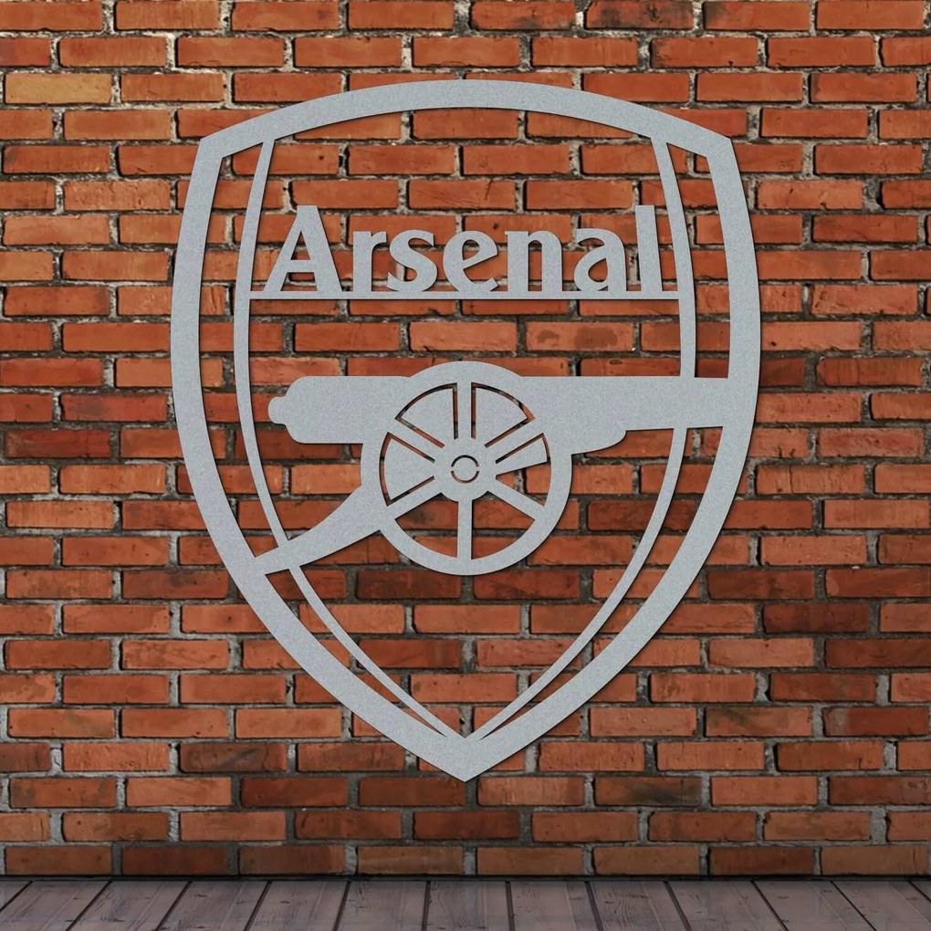 DUBLEZ | Logo futbalového klubu z dreva - Arsenal