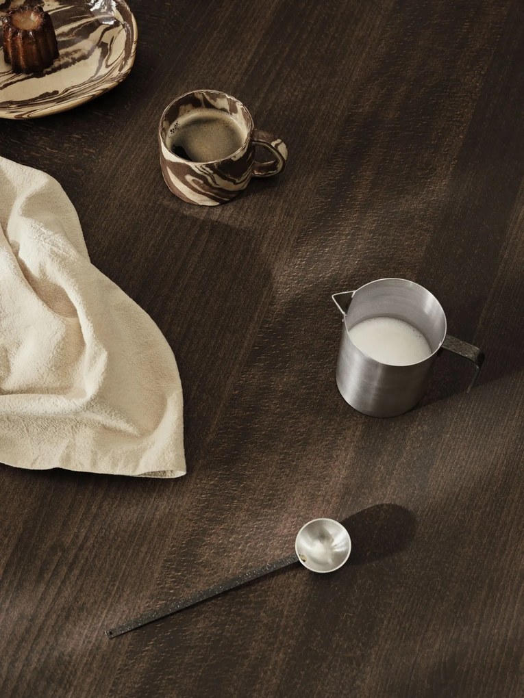 Ferm Living Keramický hrnček Ryu Sand/Brown 200 ml