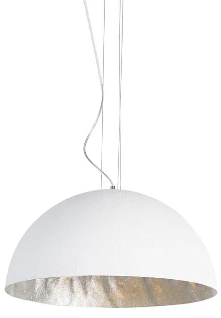 Moderná závesná lampa biela 50 cm - Magna