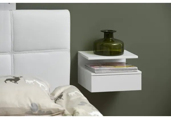 Nočný stolík AVA biela