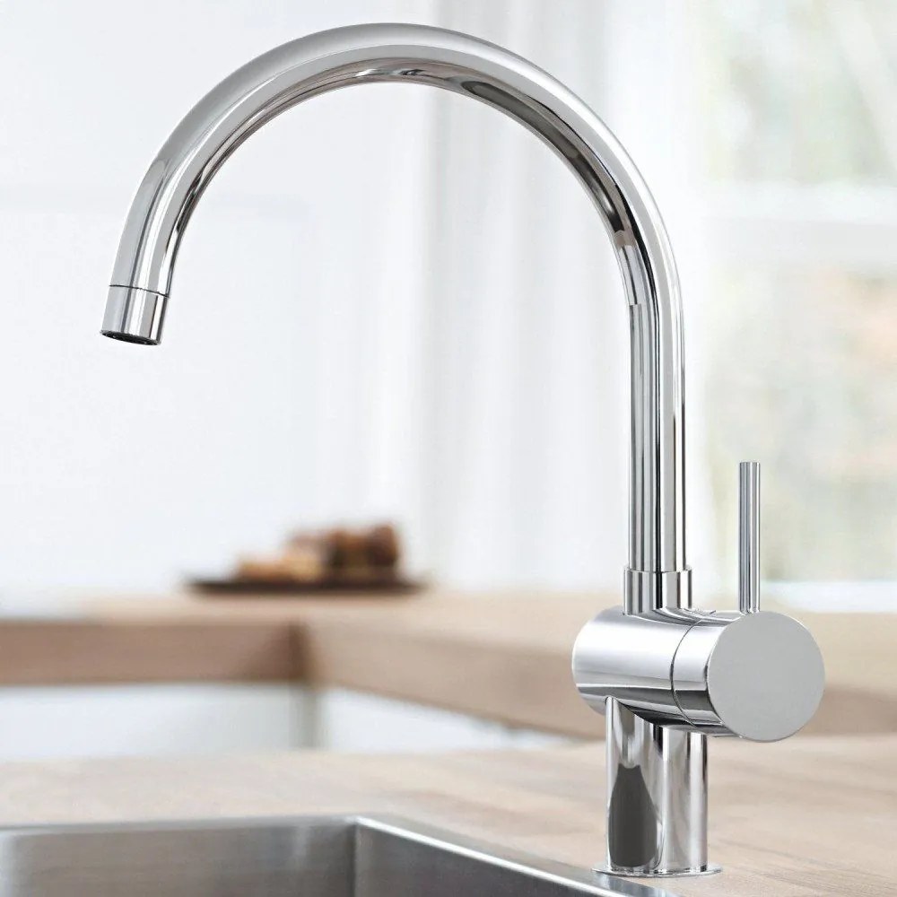 GROHE Minta páková drezová batéria, chróm, 32917000