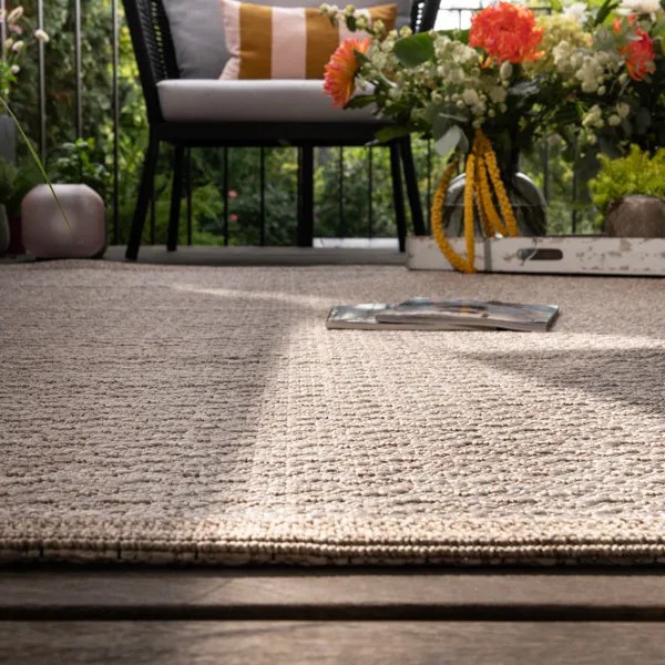 Obsession, Kusový koberec My Oslo 708 Taupe - na von aj na doma, 120x170, hnedá, chodba / predsieň