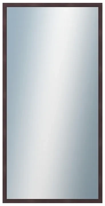 DANTIK - Zrkadlo v rámu, rozmer s rámom 50x100 cm z lišty FC hnedá vysoká (2184)