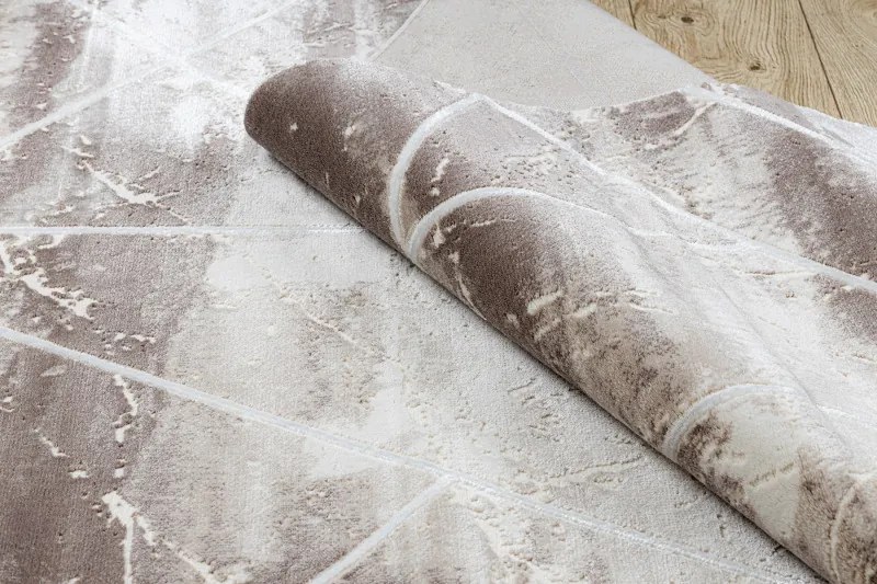 Kusový koberec Core 1818 Geometric ivory/white, 140x190, béžová, chodba / predsieň, Dywany Łuszczów