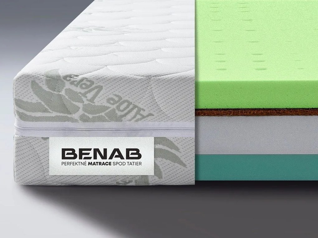 Penový matrac Benab Íris Bio Plus 200x160 cm (T3/T4). Akcia -9%. Vlastná spoľahlivá doprava až k Vám domov. 763701