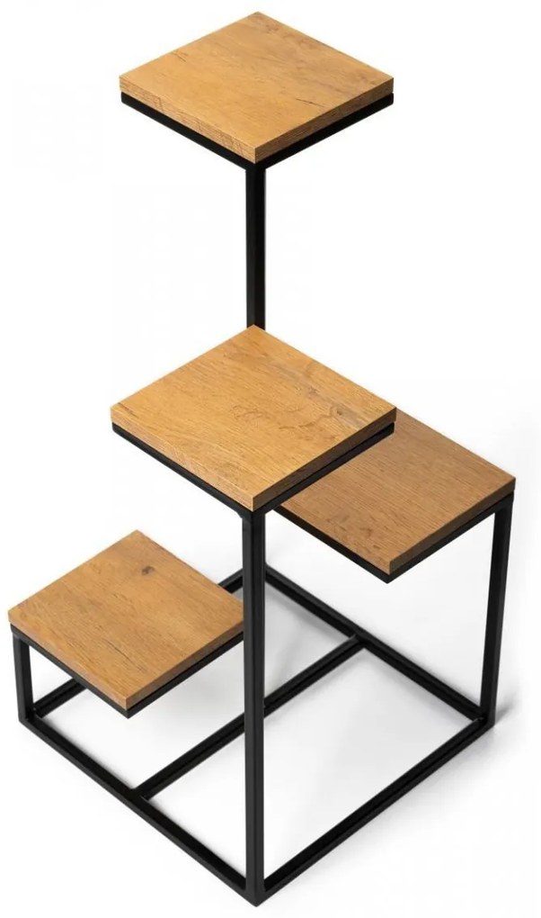 Stojan na květiny KASS 79 cm dub lancelot