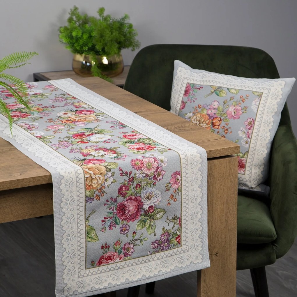 GOBELÍNOVÝ OBRUS POP 100X100 CM VZOROVANÝ