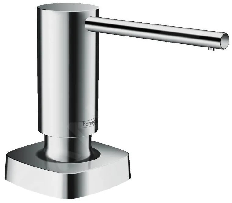 Hansgrohe Hansgrohe, príslušenstvo, dávkovač umývacích prostriedkov A71, 500 ml, chrómová, HAN-40468000