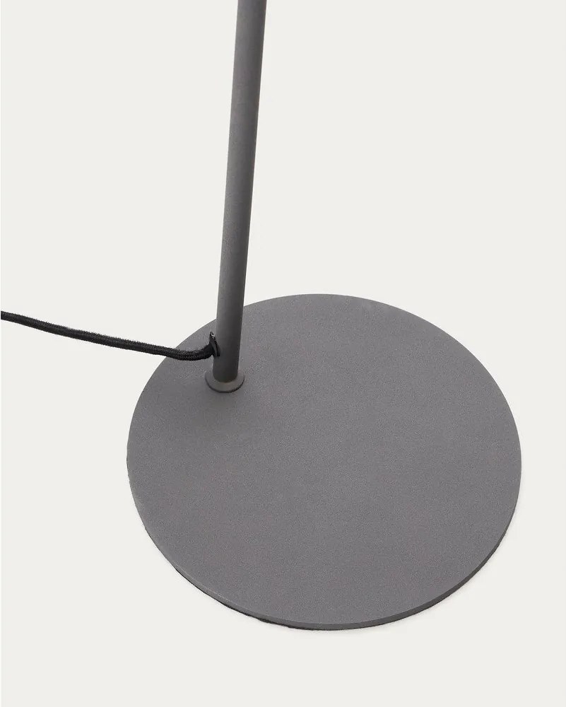 Čierna stojacia lampa (výška 147 cm) Manie – Kave Home