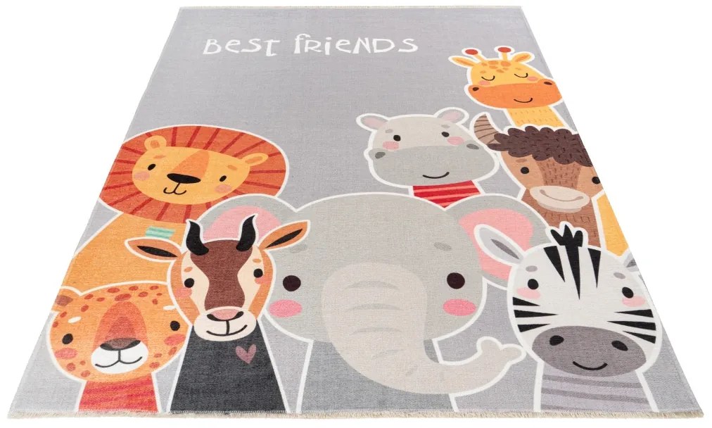 Obsession, Kusový koberec My Greta 606 friends, 115x170, viacfarebná, detská izba