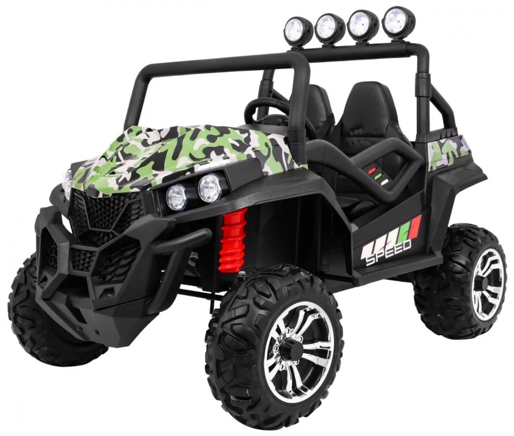 RAMIZ Elektrická bugina Grand Buggy 4x4  - camo - 4x45W - 24V5AH - 2023