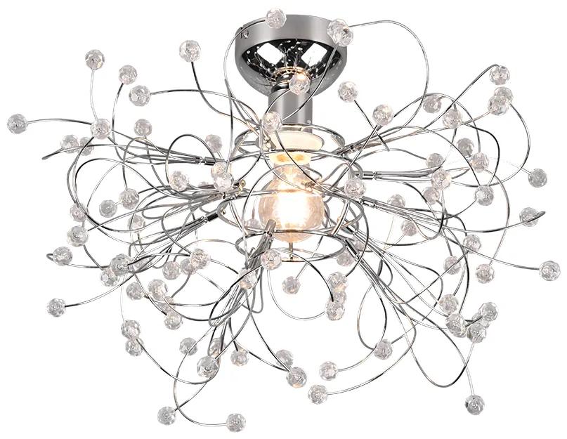 GLORIA II | Dizajnová stropná lampa Farba: Chróm