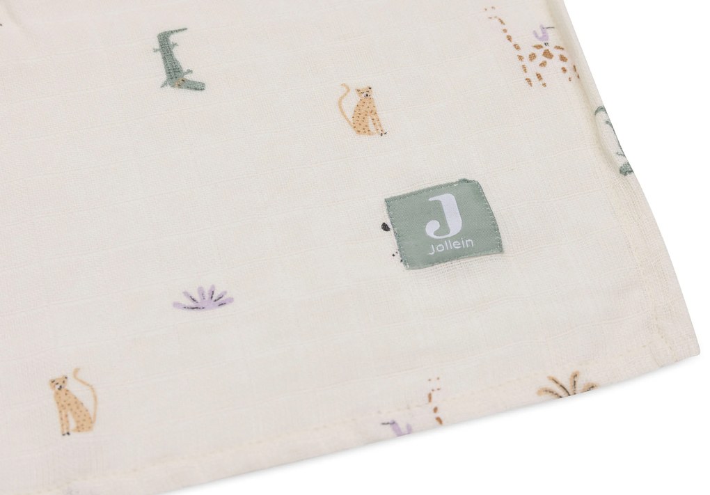 Plienky zavinovacie 2ks 115x115 cm Jungle Jambo