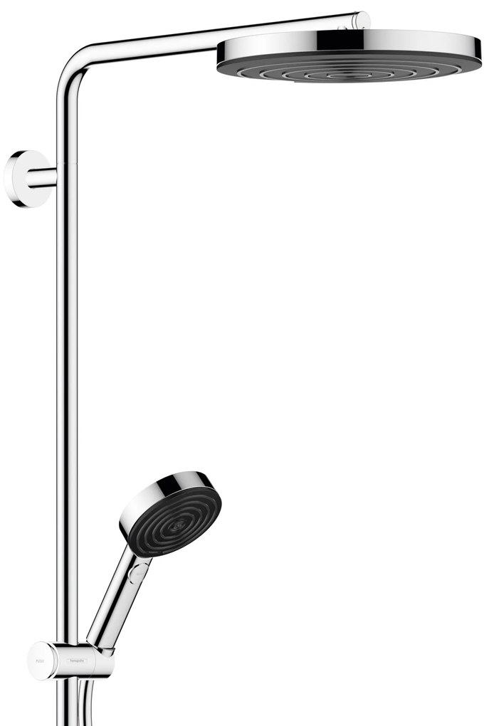 Hansgrohe Pulsify S, Showerpipe 260 1jet s termostatom ShowerTablet Select 400, chróm, HAN-24220000