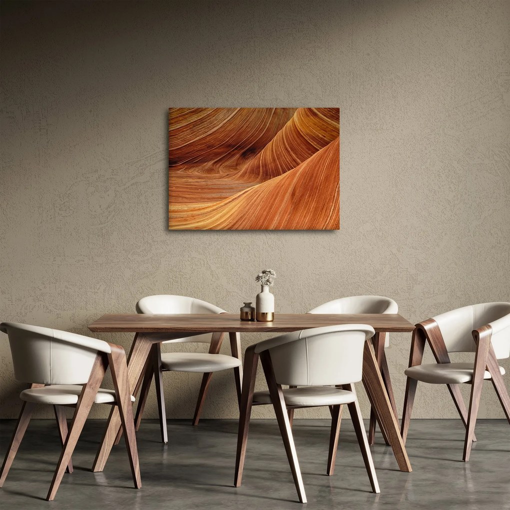 Obraz - Červený piesok (70x50 cm)