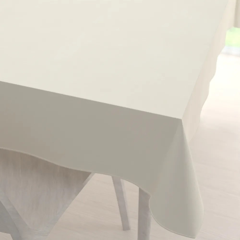 Biante Teflónový obdĺžnikový obrus TF-051 Smotanový 50x100 cm
